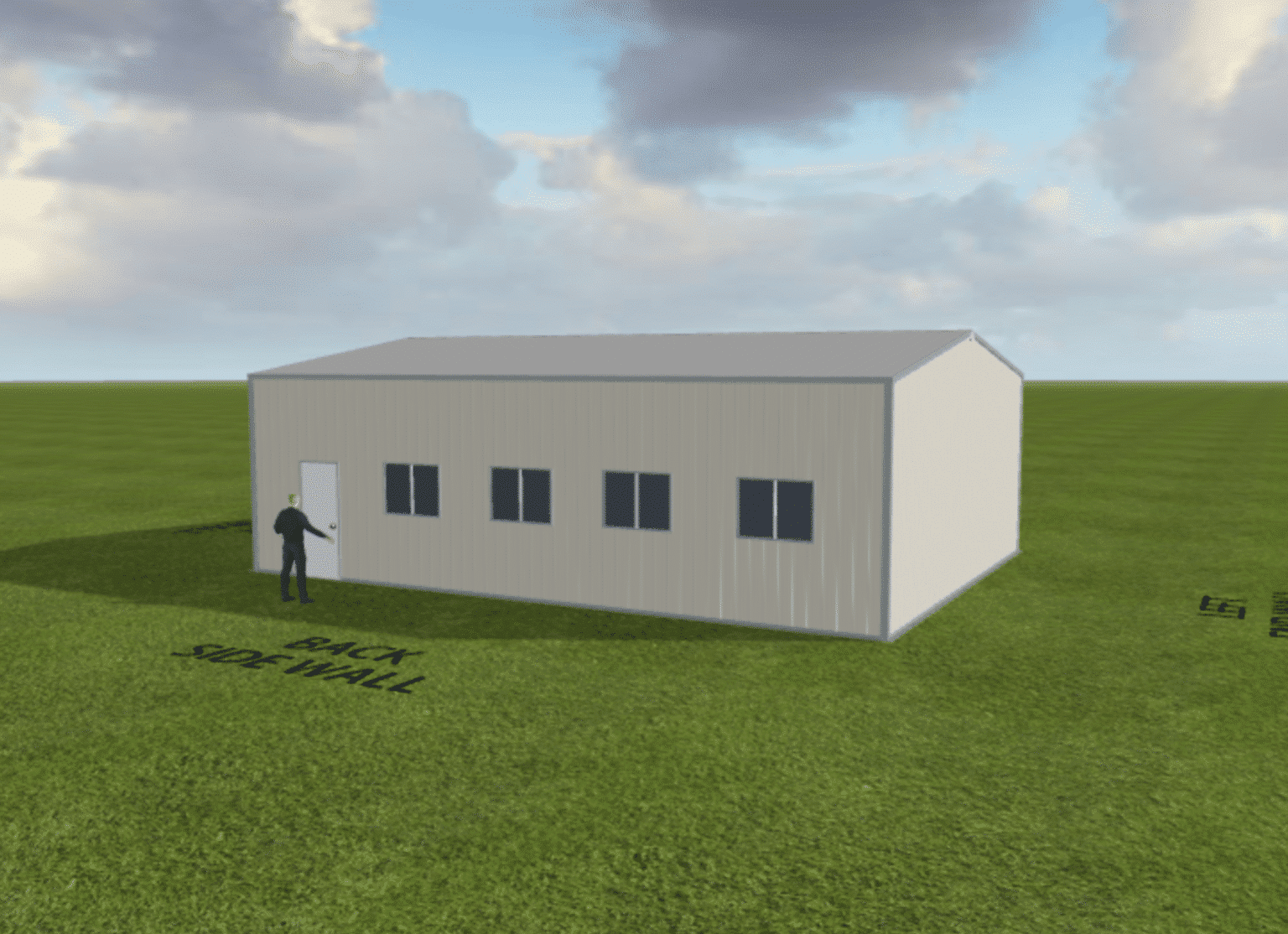 Kit de construction en acier 30 x 40 x 12 – Image 4