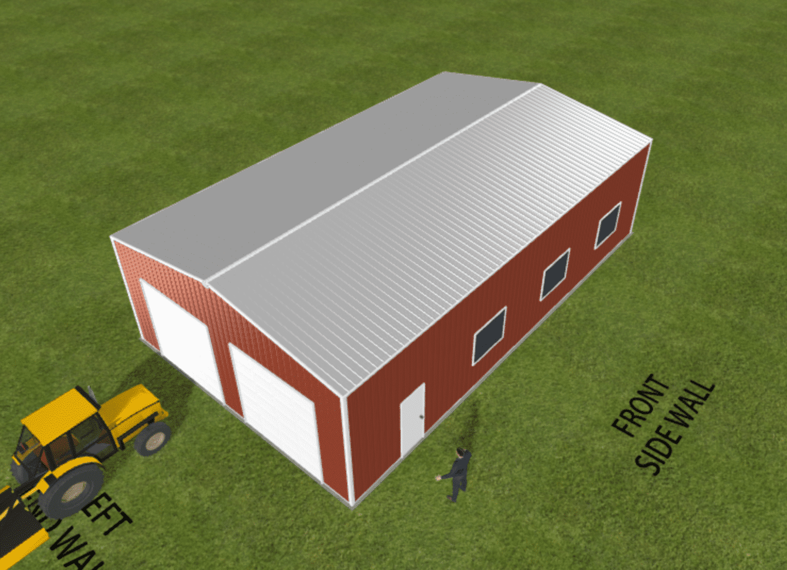Kit de construction en acier 30 x 50 x 12 – Image 3