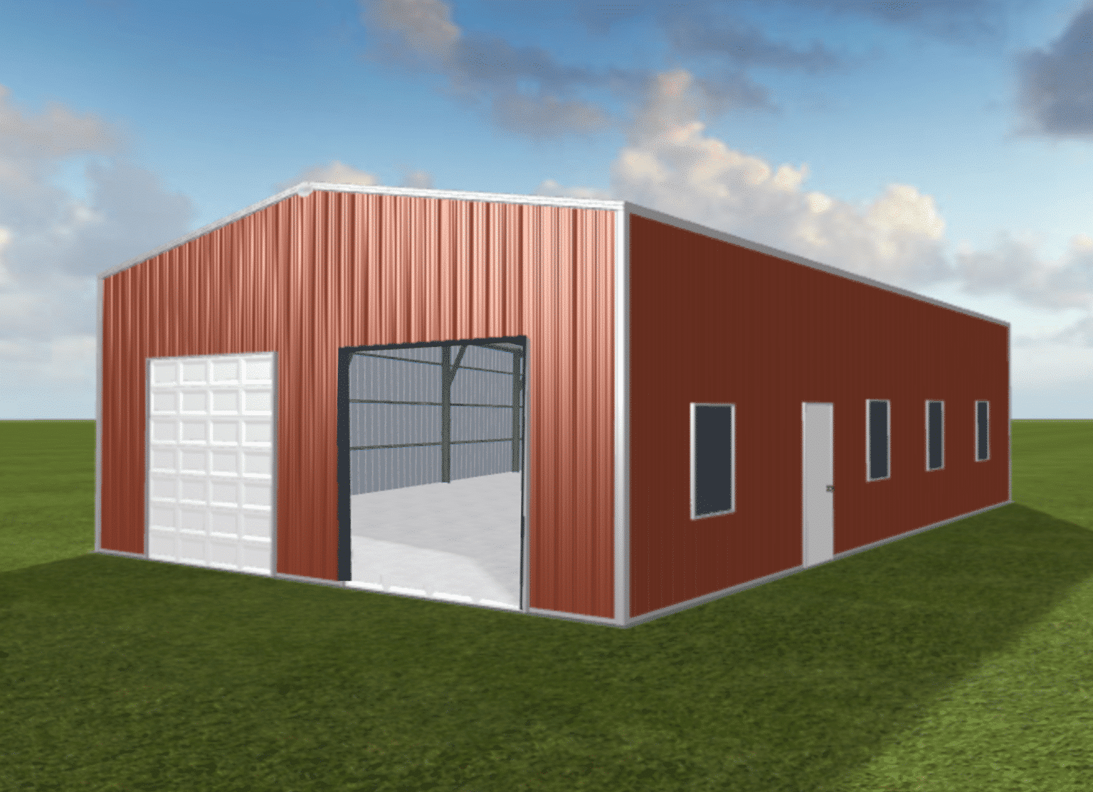 Kit de construction en acier 30 x 50 x 12 – Image 2